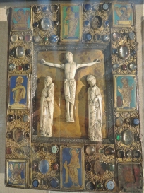 Обложка книги с Распятием, 1170