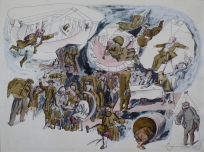 Из серии «Иллюстрации на темы русской классики». 1982
