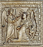 Благовещение у колодца, Миланский диптих, 5 век
