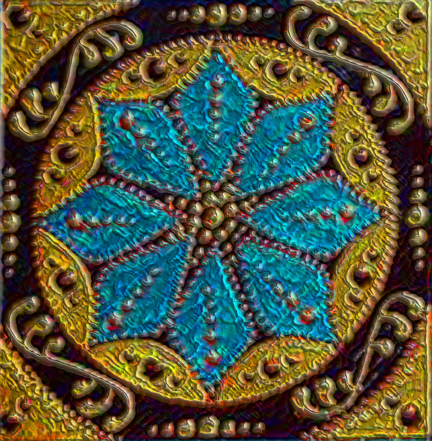 Орнаменты национальных культур   Зулляйдж (марокканский изразец) | 