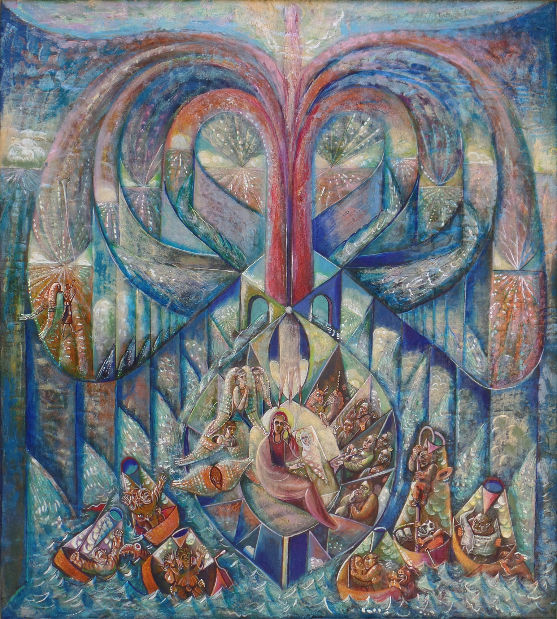 Постсимволизм Сергея Потапова   Живопись (1963-1975 г.) | Видение. 1975