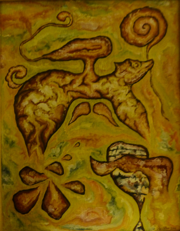    Бесконечное путешествие (Л. Рассадин, живопись) | Жёлтый пёс