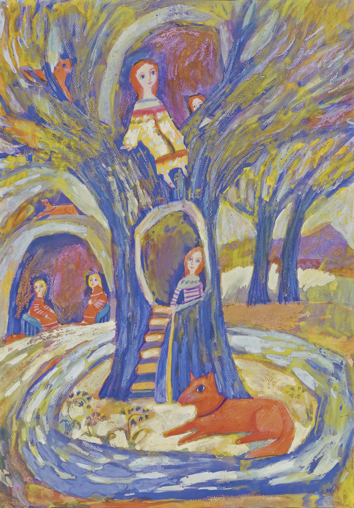    Мир сказки Елены Зарубовой | Домик в дереве