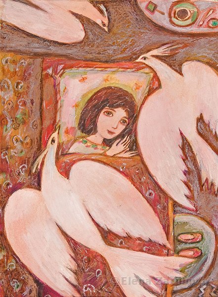    Мир сказки Елены Зарубовой | Птицы-сны