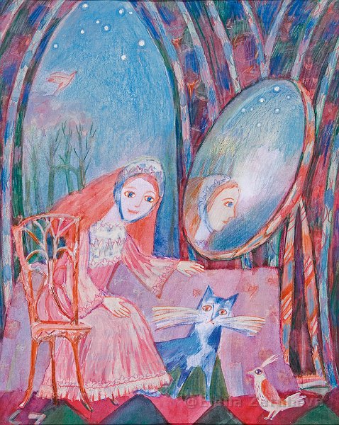    Мир сказки Елены Зарубовой | В комнате с зеркалом
