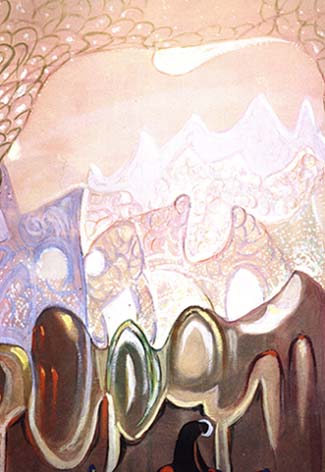 Два века Прароссианства: иллюстрации   Группа «Амаравелла»: Виктор Черноволенко | Мерцание гор. 1967