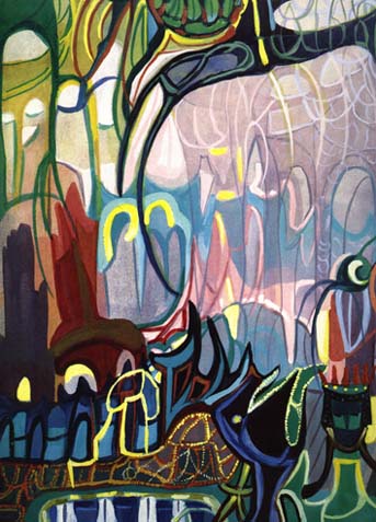 Два века Прароссианства: иллюстрации   Группа «Амаравелла»: Виктор Черноволенко | Пробуждение. 1969