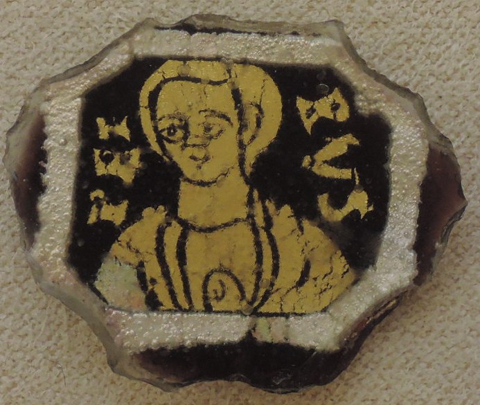 Белый единорог (иконология)   Христианские позолоченные стёкла | Апостол Пётр, 4 век