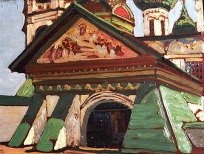 Ярославль. Вход в церковь Николы Мокрого. 1903