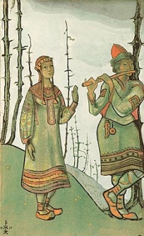 Снегурочка и Лель. 1922