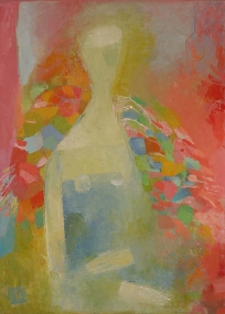 Девушка в розовой шали. 2003
