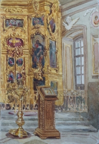 Иконостас в церкви Святого Климента папы Римского