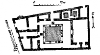 План древне-греческого дома, 2 век до н.э.