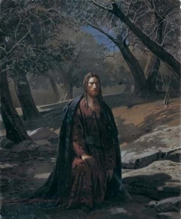 Н. Ге. Христос в Гефсиманском саду (1880)