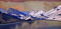 Горное озеро. Перевал Баралача. 1944