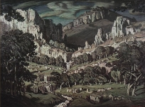 Поток. Фантастический пейзаж. 1908