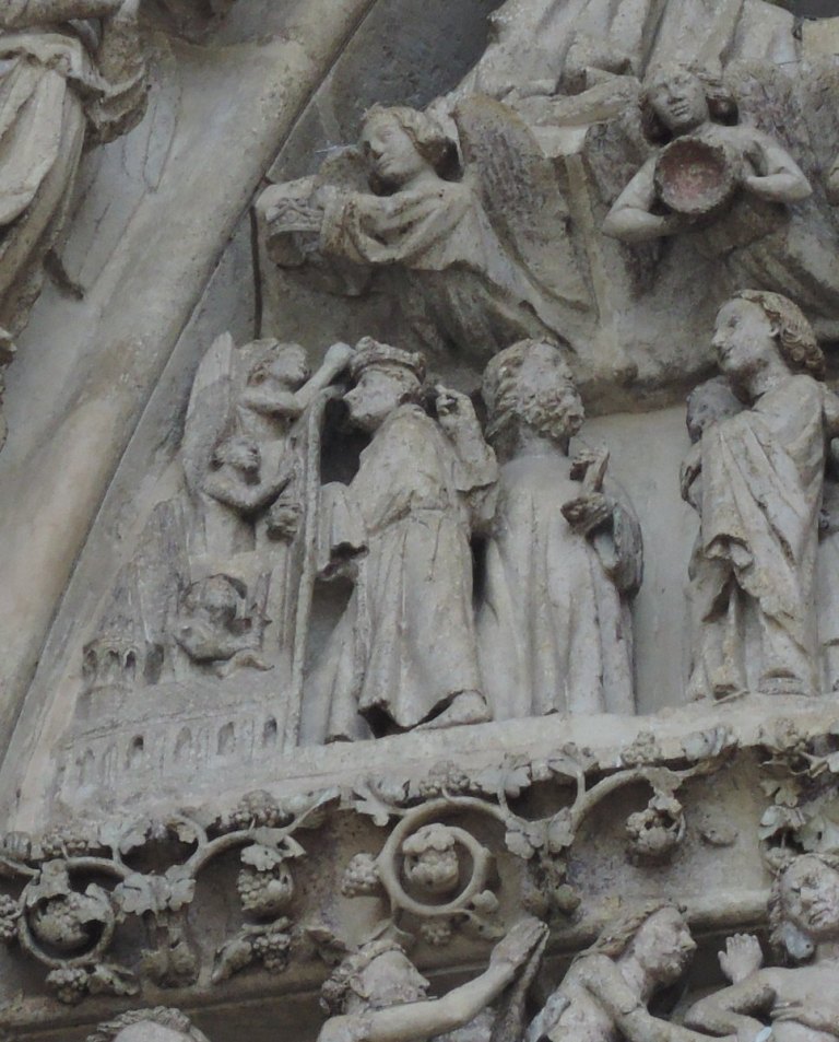 тимпан Амьенского собора